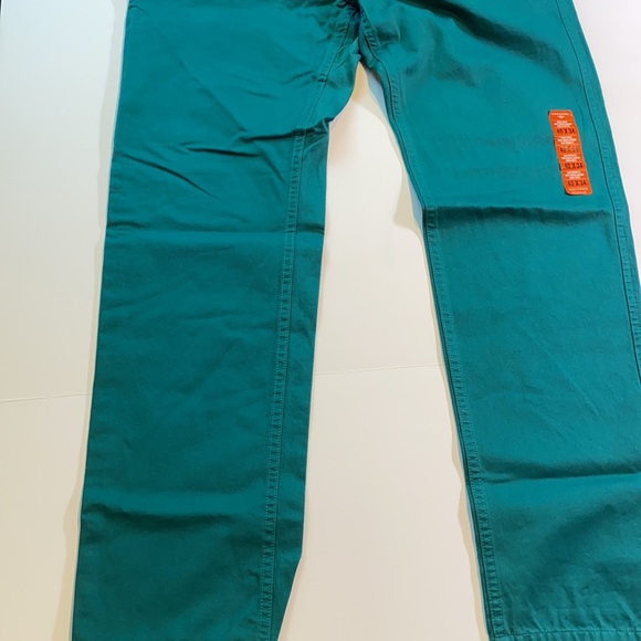 Dockers Alpha Slim Size 40 x 34 Slim Tapered Fit 100% Cotton Khaki Jeans New - Picture 10 of 14